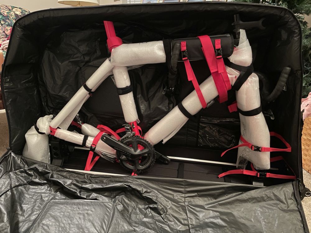 Packing the bike for air travel